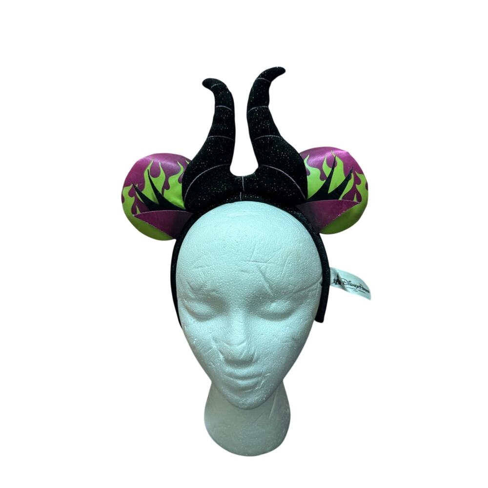 Disney Parks Maleficent Mickey Mouse Ears Retired Limited Series - RETIRED
